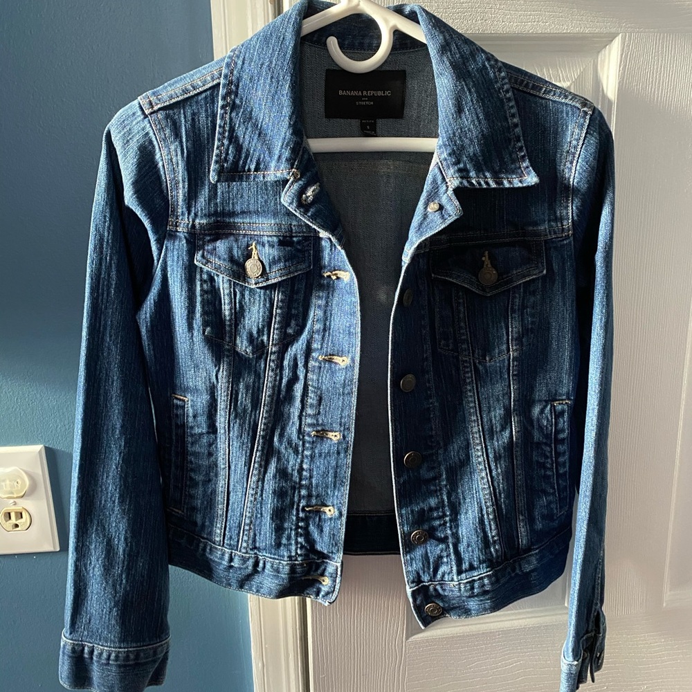 Banana Republic Jean Jacket- petite small
